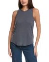 Splendid Cady Linen-blend Tank In Gray