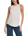 Splendid Cady Linen-blend Tank In White