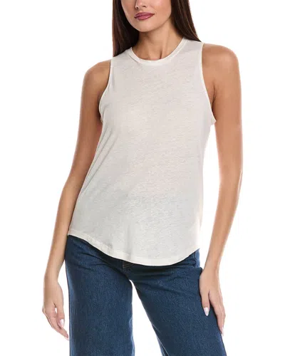 Splendid Cady Linen-blend Tank In White