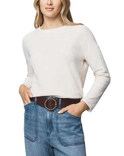 Splendid Callista Long Sleeve Tee In White