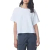 Splendid Callista Short Sleeve T-shirt In Gray