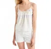 Splendid Calypso Stripe Tank Top In White In Neutral
