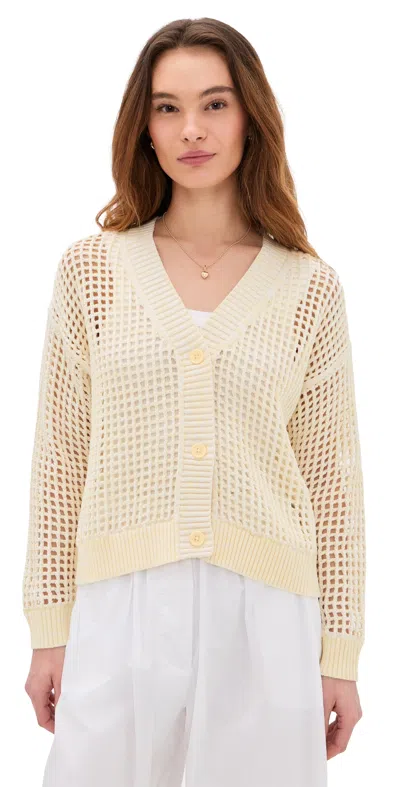 Splendid Camellia Cardigan Honeysuckle In Neutral