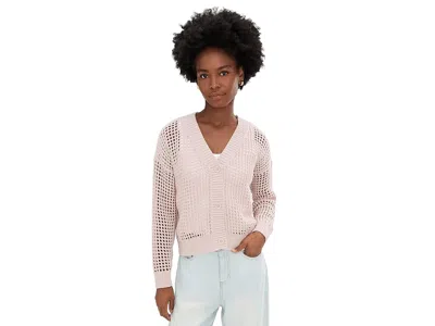 Splendid Camellia Cardigan In Pink