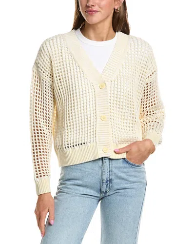 Splendid Camellia Cardigan In White
