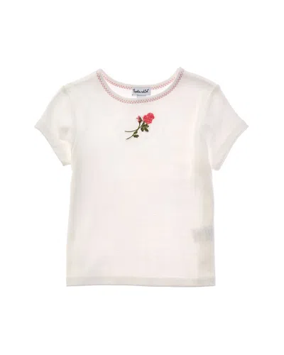 Splendid Kids' Camellia Rose T-shirt In Neutral