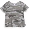 Splendid Camo Cotton & Modal T-shirt In Multi