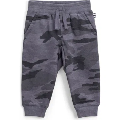 Splendid Babies'  Camo Cotton Blend Joggers In Black