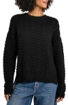 Splendid Daria Wool-blend Sweater In Black