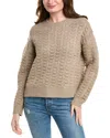 Splendid Candace Wool-blend Sweater In Brown