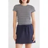 Splendid Cannes Rib Cotton Blend Top