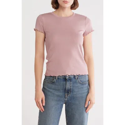 Splendid Cannes Rib Cotton Blend Top