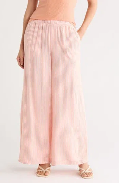 Splendid Capri Palazzo Pants In Pink