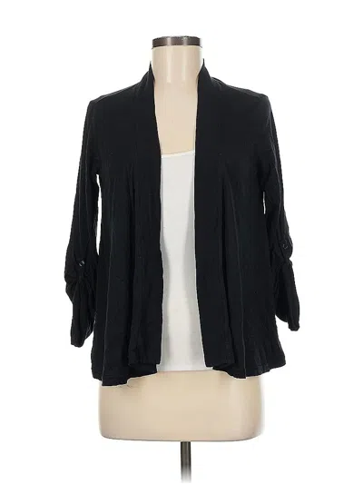Pre-owned Splendid Cardigan Sweater In Black