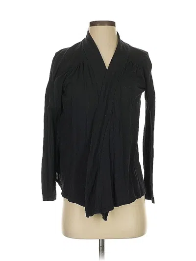 Pre-owned Splendid Cardigan Sweater In Black