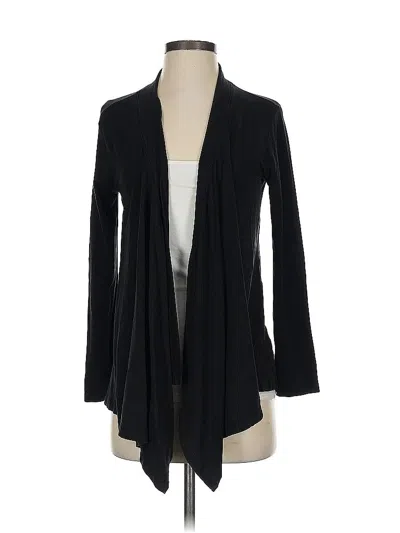 Pre-owned Splendid Cardigan Sweater In Black