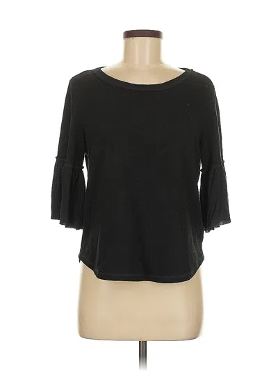 Pre-owned Splendid Cardigan Sweater In Black