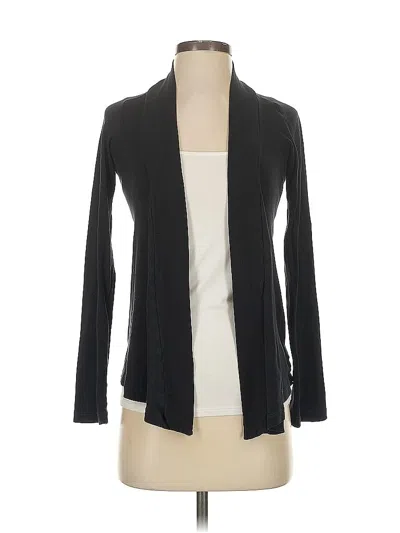 Pre-owned Splendid Cardigan Sweater In Black