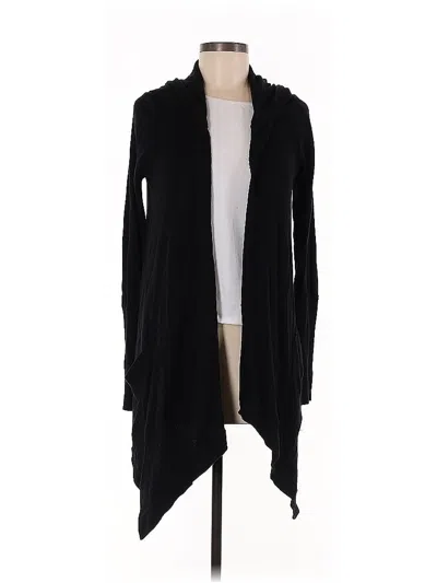 Pre-owned Splendid Cardigan Sweater In Black