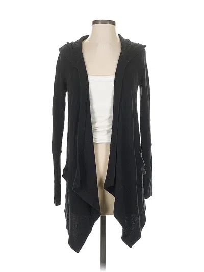 Pre-owned Splendid Cardigan Sweater In Black