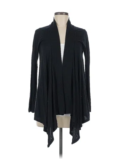 Pre-owned Splendid Cardigan Sweater In Black