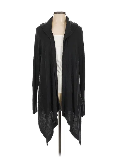 Pre-owned Splendid Cardigan Sweater In Black