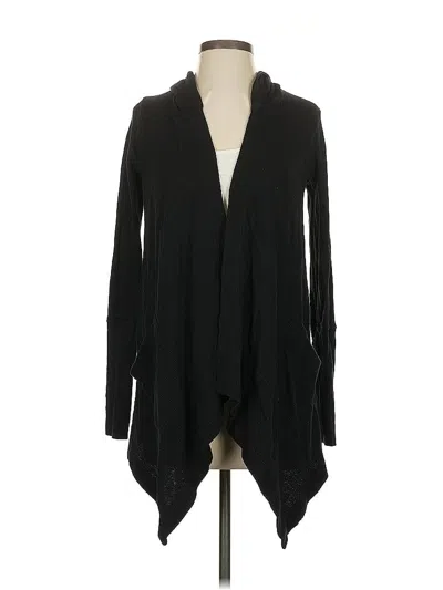 Pre-owned Splendid Cardigan Sweater In Black