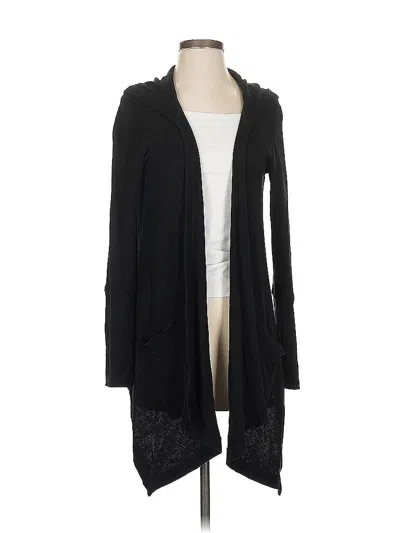 Pre-owned Splendid Cardigan Sweater In Black