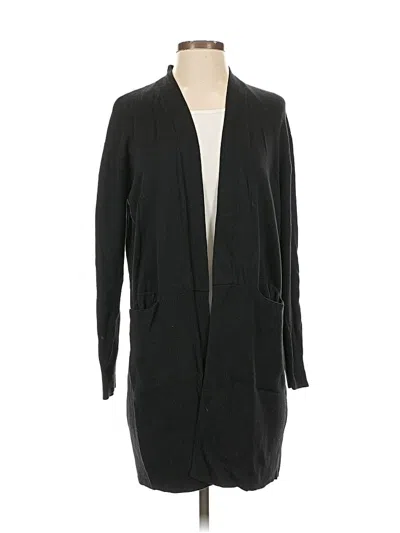 Pre-owned Splendid Cardigan Sweater In Black