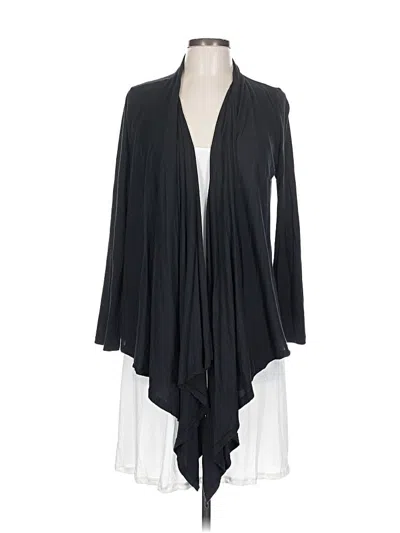 Pre-owned Splendid Cardigan Sweater In Black
