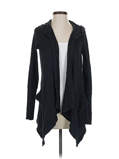 Pre-owned Splendid Cardigan Sweater In Black