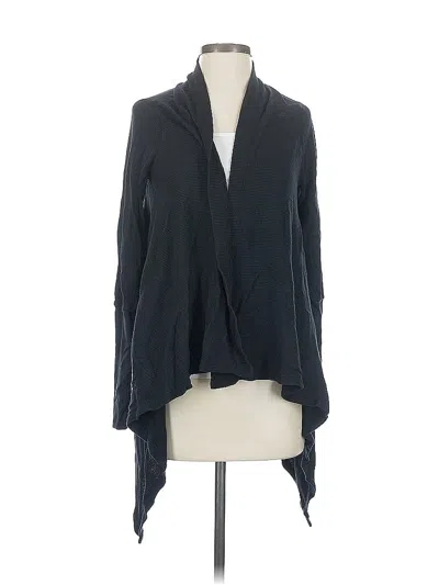 Pre-owned Splendid Cardigan Sweater In Black