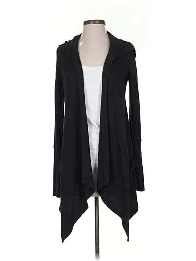 Pre-owned Splendid Cardigan Sweater In Black