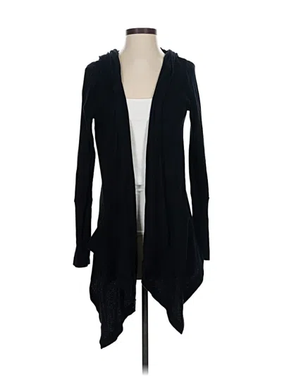 Pre-owned Splendid Cardigan Sweater In Black