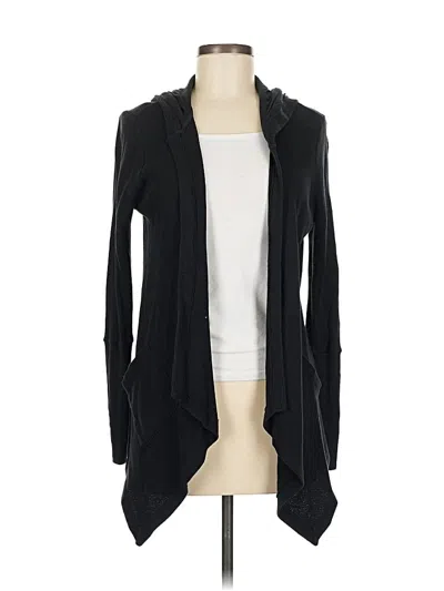 Pre-owned Splendid Cardigan Sweater In Black