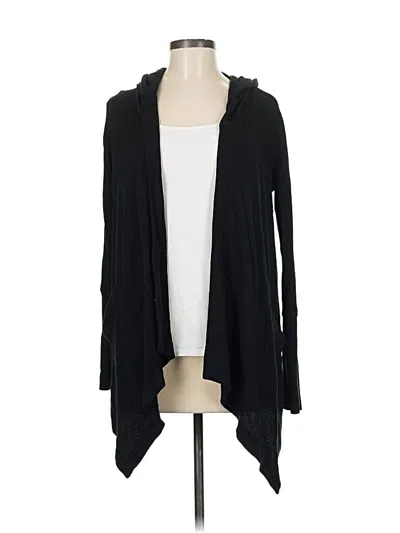 Pre-owned Splendid Cardigan Sweater In Black