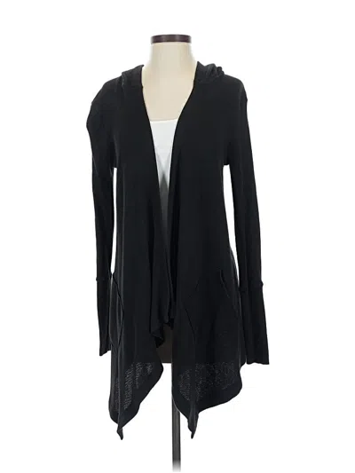 Pre-owned Splendid Cardigan Sweater In Black