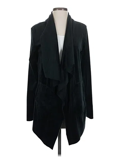 Pre-owned Splendid Cardigan Sweater In Black