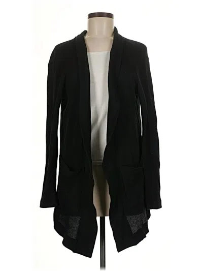 Pre-owned Splendid Cardigan Sweater In Black