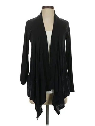Pre-owned Splendid Cardigan Sweater In Black