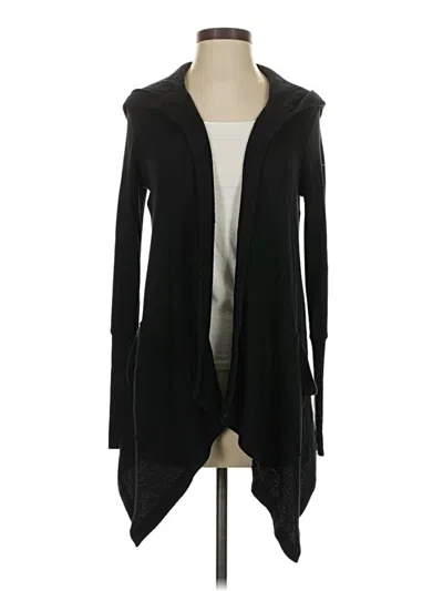 Pre-owned Splendid Cardigan Sweater In Black