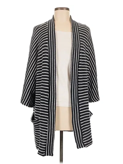 Pre-owned Splendid Cardigan Sweater In Black