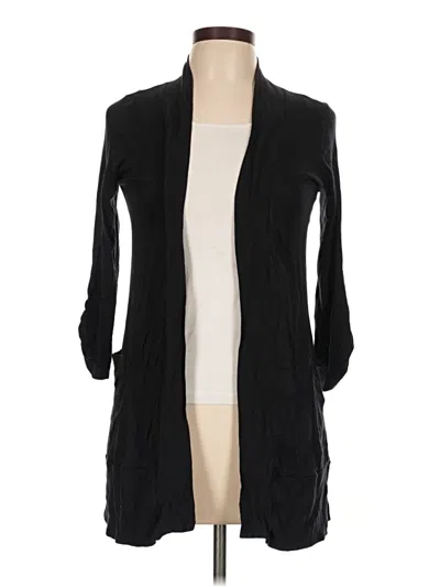 Pre-owned Splendid Cardigan Sweater In Black