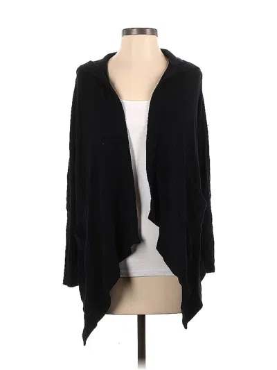 Pre-owned Splendid Cardigan Sweater In Black