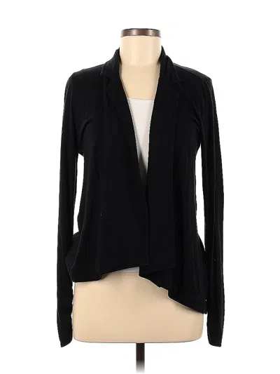 Pre-owned Splendid Cardigan Sweater In Black