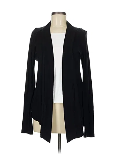 Pre-owned Splendid Cardigan Sweater In Black