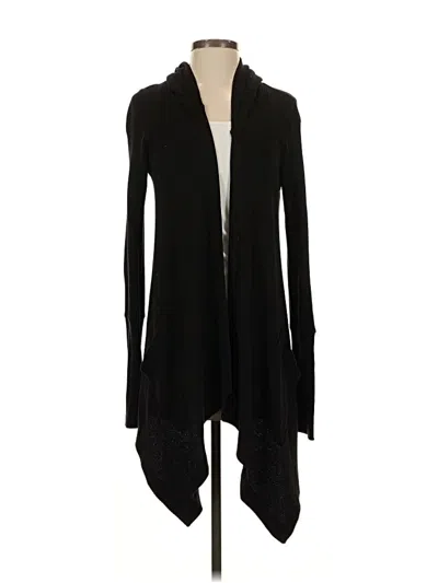 Pre-owned Splendid Cardigan Sweater In Black