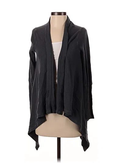 Pre-owned Splendid Cardigan Sweater In Black
