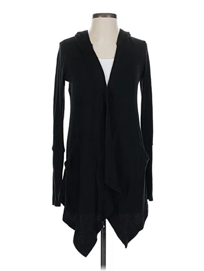 Pre-owned Splendid Cardigan Sweater In Black