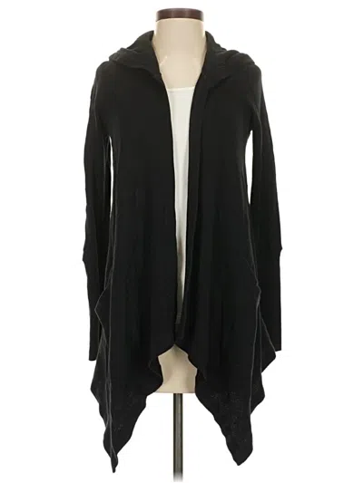 Pre-owned Splendid Cardigan Sweater In Black